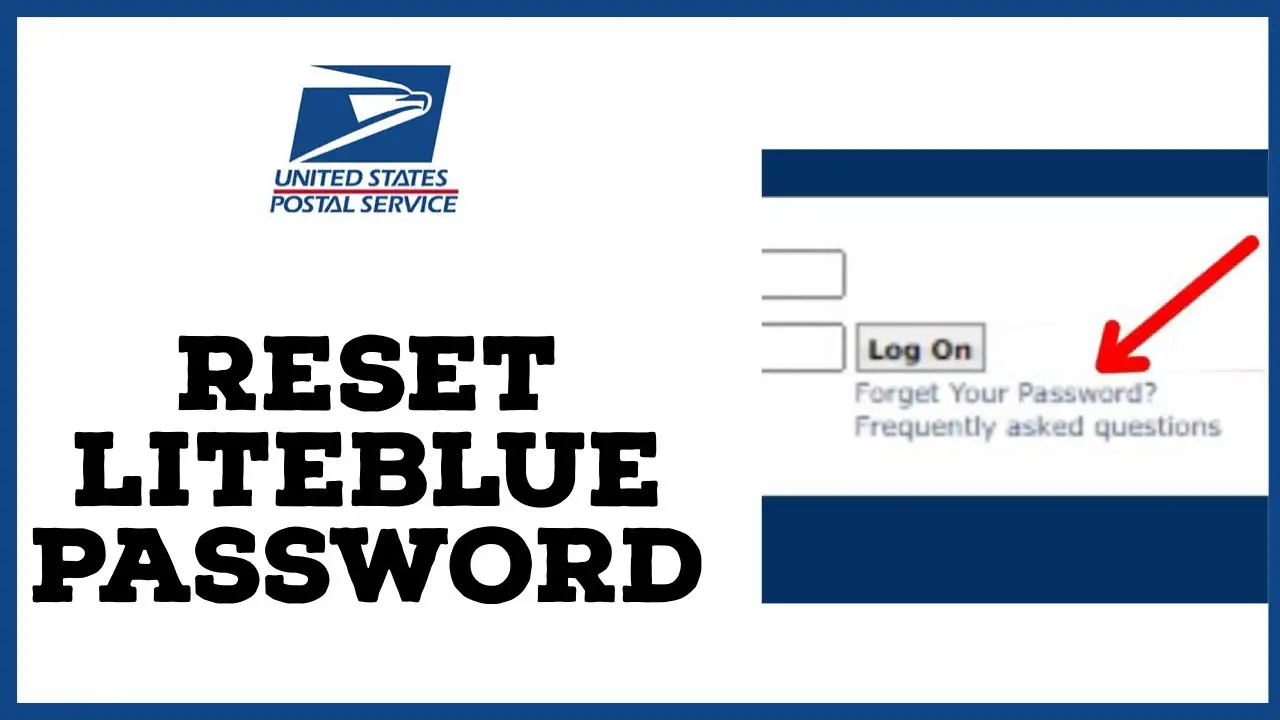 USPS LiteBlue Reset Password